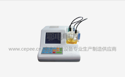 EDWS-5型微量水分测定仪(图1) EDWS-5型微量水分测定仪(图1)