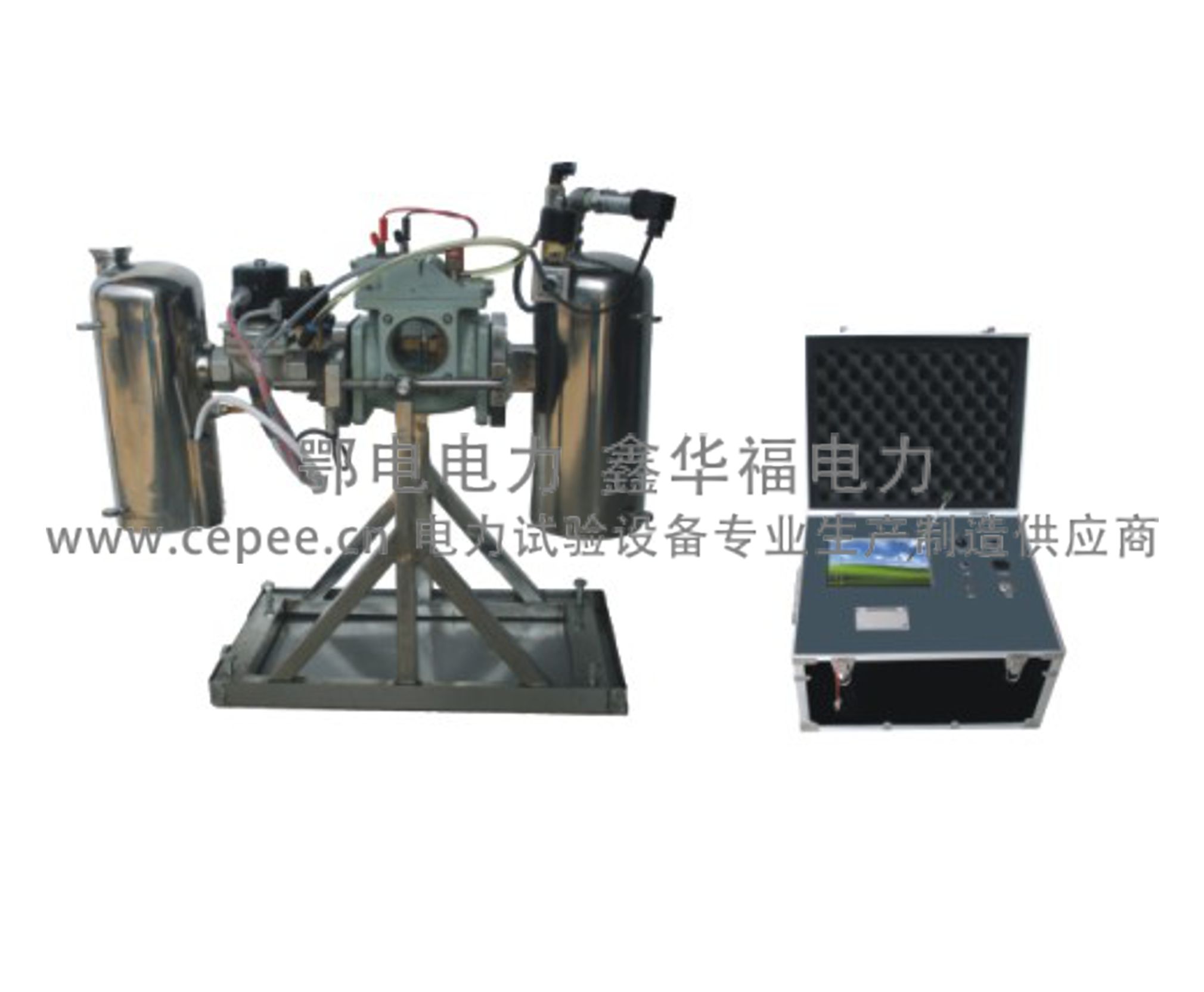 便携式气体继电器校验台(图1) 便携式气体继电器校验台(图1)