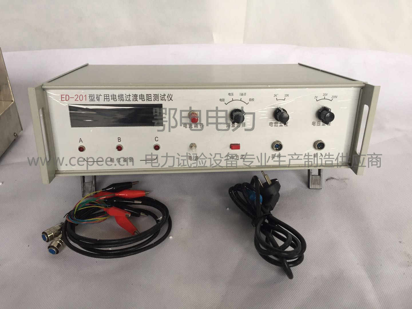 ED-201型矿用电缆过渡电阻测试仪产品简介