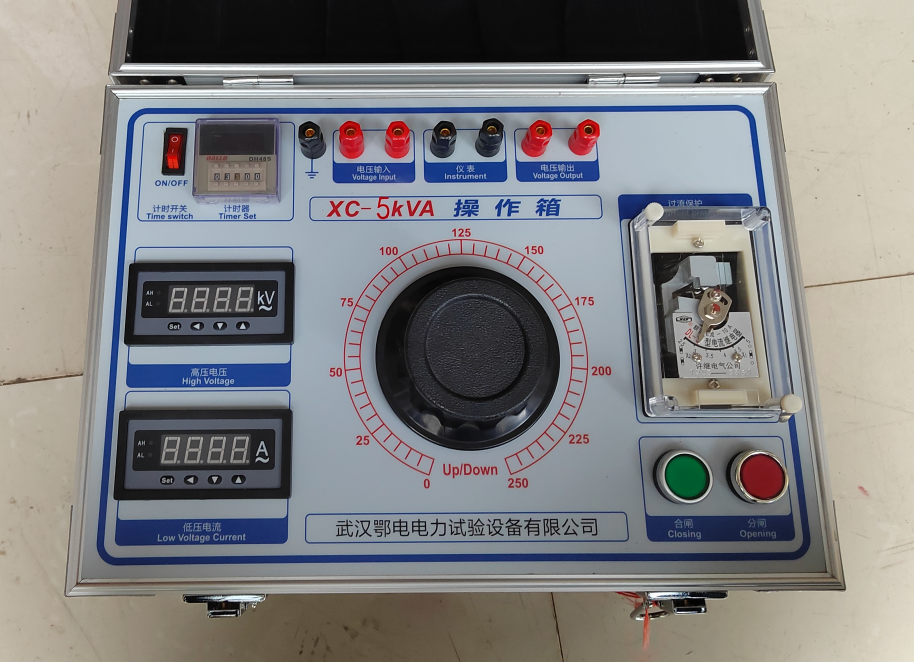 试验变压器全自动操作台详细介绍(图1)