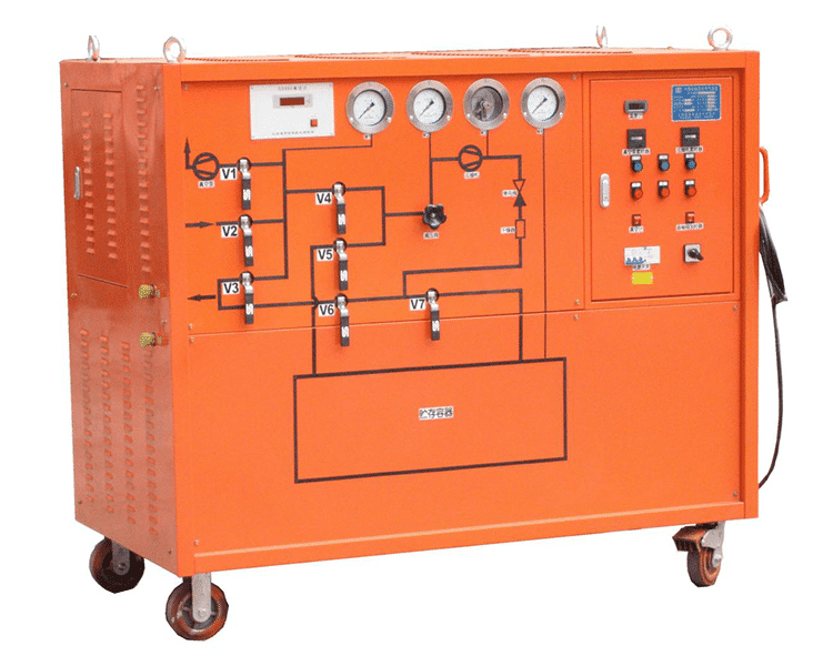 SF6充气及回收装置详细说明(图1) SF6充气及回收装置详细说明(图1)